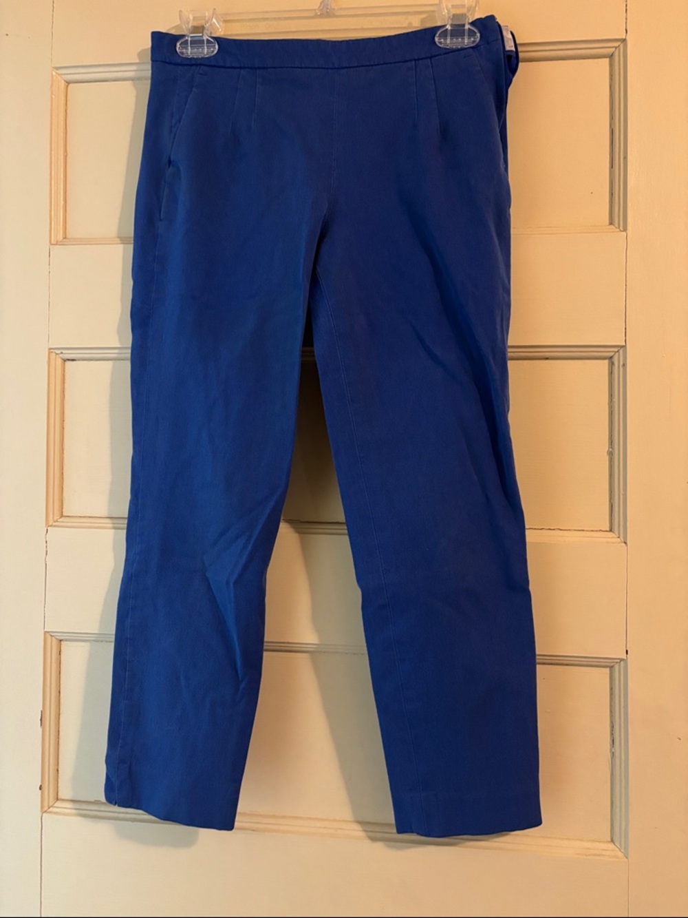 J. Crew Royal Blue Cropped Slim Pants